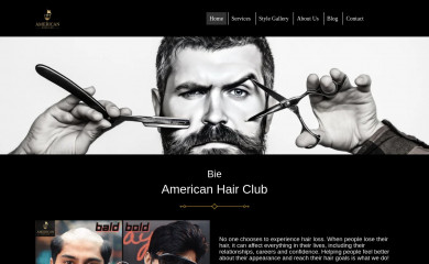 americanhairclub.com screenshot