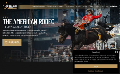 americanrodeo.com screenshot