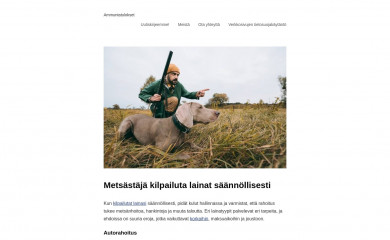 ammuntatulokset.fi screenshot