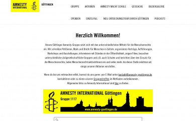 amnesty-goettingen.de screenshot