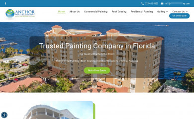 anchorpainting.com screenshot