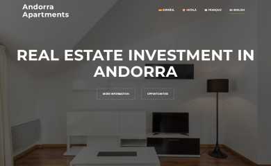 andorrapartments.com screenshot