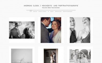 andreascloos.de screenshot