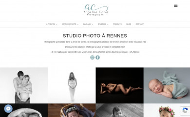 angelinecapri.fr screenshot