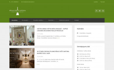 antonadraudze.lv screenshot