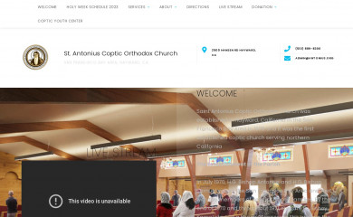 antonius.org screenshot