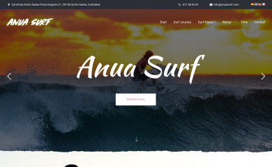 anuasurf.com screenshot