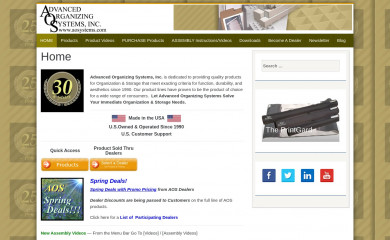 aosystems.com screenshot