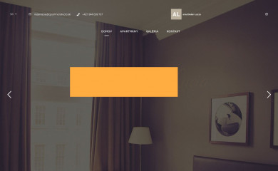 apartmanylucia.sk screenshot