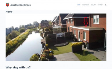 apartmentardennen.nl screenshot
