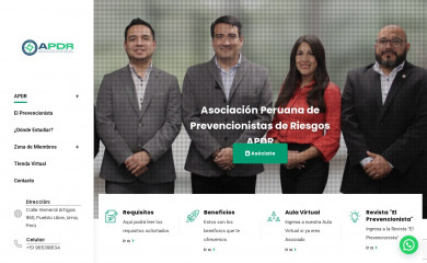 apdr.org.pe screenshot
