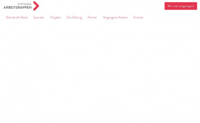 arbeitsrappen.ch screenshot
