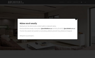 architektsro.cz screenshot