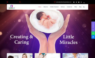 arihanthospitalsikar.com screenshot