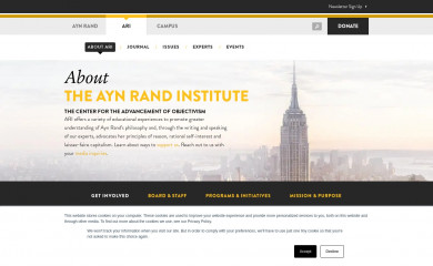 ariinternships.com screenshot