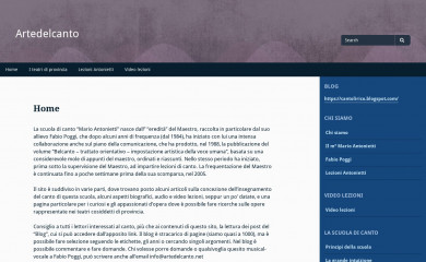 artedelcanto.net screenshot
