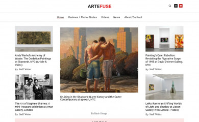 artefuse.com screenshot