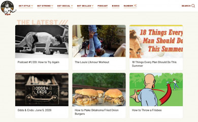 artofmanliness.com screenshot