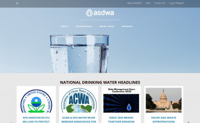 asdwa.org screenshot