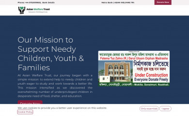 asianwelfaretrust.org screenshot