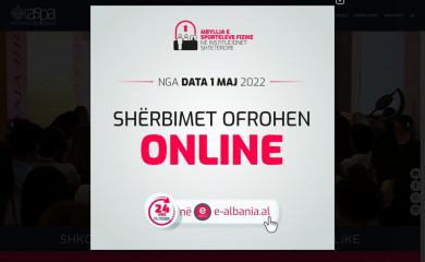 aspa.gov.al screenshot