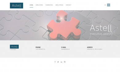 astell.sk screenshot