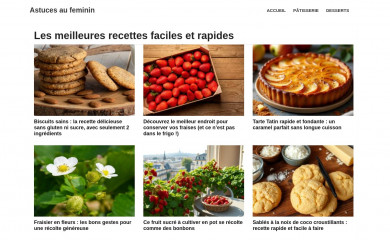 astucesaufeminin.com screenshot