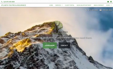 atltaxpro.com screenshot