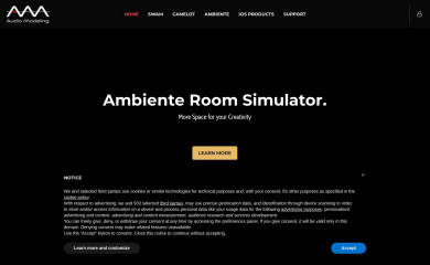 audiomodeling.com screenshot