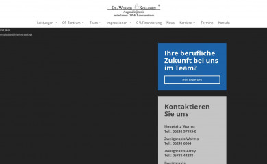augenarzt-worms.de screenshot