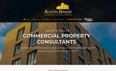 austinbaker.co.uk screenshot