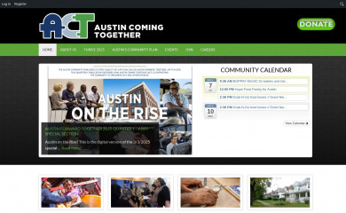 austincomingtogether.org screenshot