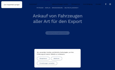autoexport-potsdam.com screenshot