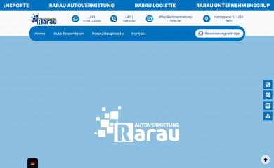 autovermietung-rarau.at screenshot