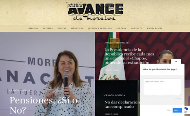 avancedemorelos.com screenshot