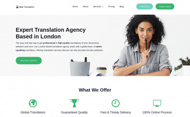 avo-translations.co.uk screenshot