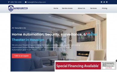 avsecuritys.com screenshot
