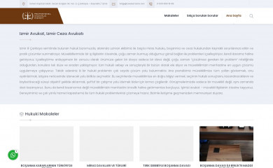 avukatizmir.net screenshot
