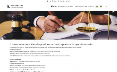 avvocatokiev.com screenshot