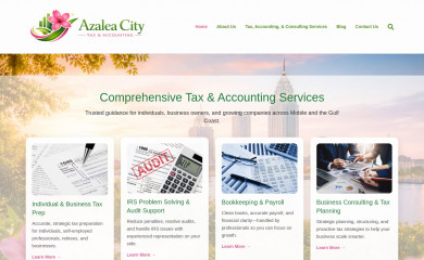 azaleacitytax.com screenshot