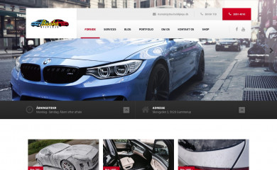 bachsbilpleje.dk screenshot