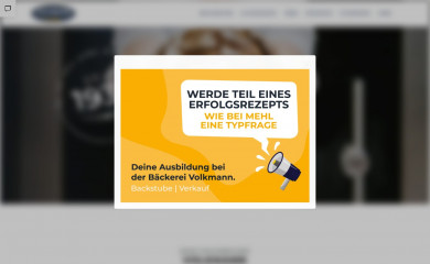 baeckerei-volkmann.de screenshot