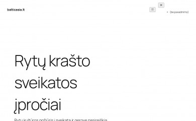 balticasia.lt screenshot