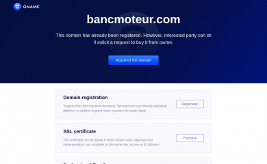 bancmoteur.com screenshot