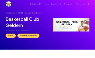 basketball-geldern.de screenshot