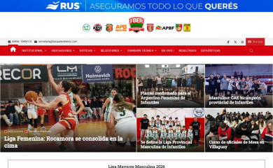 basquetentrerios.com screenshot
