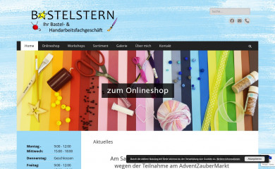 bastelstern.at screenshot