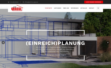 baufirma-grassl.at screenshot