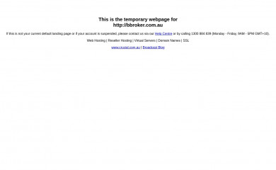 bbroker.com.au screenshot
