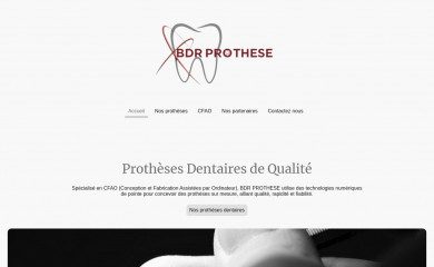 bdrprothese.com screenshot